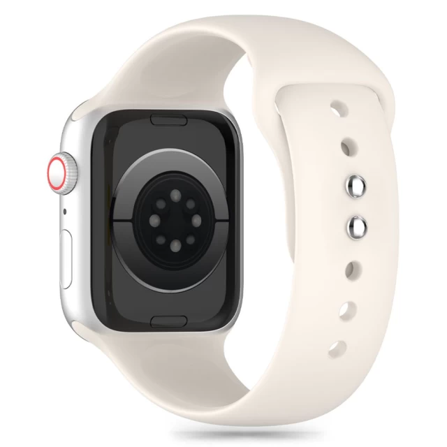 Ремінець Tech-Protect Silicone для Apple Watch 41 | 40 | 38 mm Starlight (5906302310159)