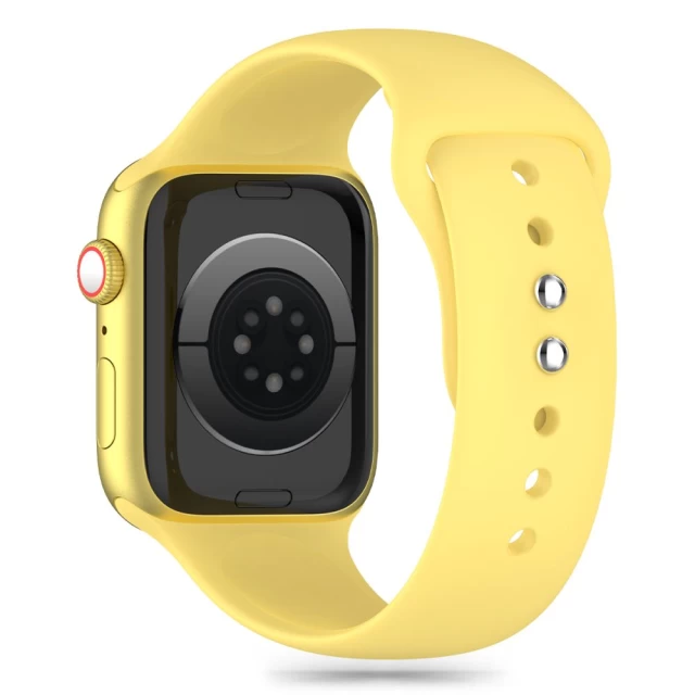 Ремінець Tech-Protect Silicone для Apple Watch 49 | 45 | 44 | 42 mm Canary Yellow (5906302310081)