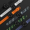 Ремінець Tech-Protect Silicone Line для Samsung Galaxy Watch 4 | 5 | 5 Pro | 6 | 7 | FE Orange (5906302313594)