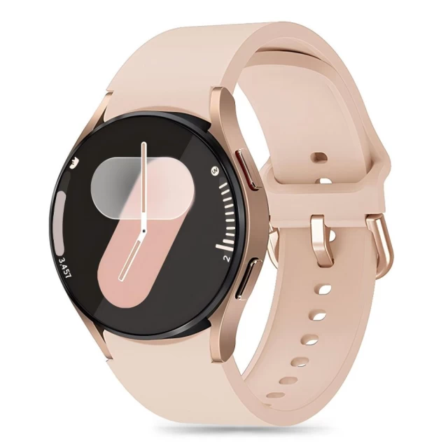 Ремешок Tech-Protect Silicone для Samsung Galaxy Watch 4 | 5 | 5 Pro | 6 | 7 | FE Caffe Latte (5906302313501)