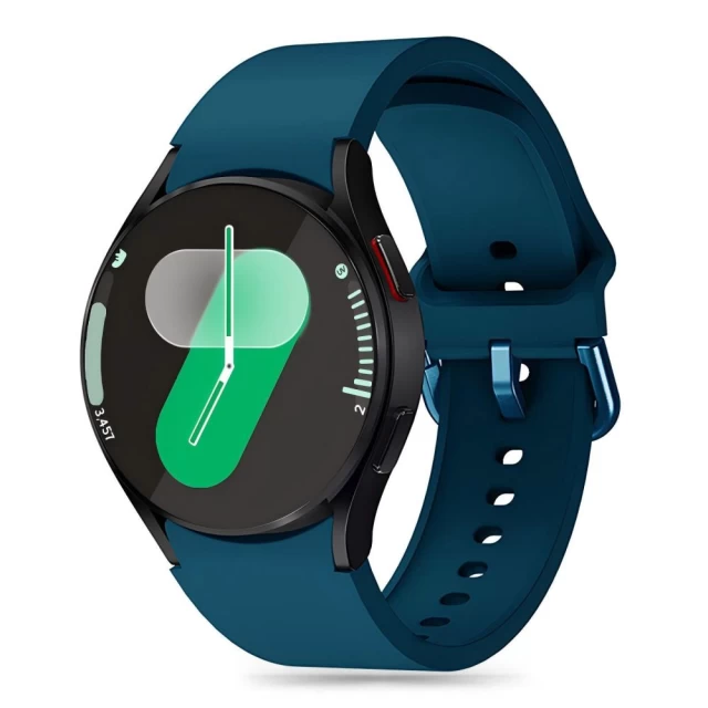 Ремешок Tech-Protect Silicone для Samsung Galaxy Watch 4 | 5 | 5 Pro | 6 | 7 | FE Montego Blue (5906302313549)