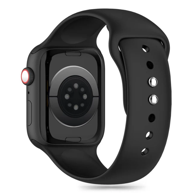 Ремінець Tech-Protect Silicone для Apple Watch 41 | 40 | 38 mm Black (5906302310104)