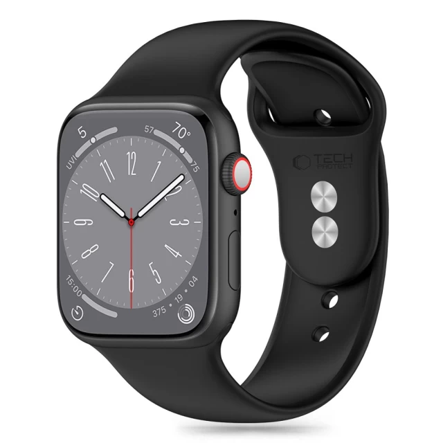 Ремешок Tech-Protect Silicone для Apple Watch 41 | 40 | 38 mm Black (5906302310104)