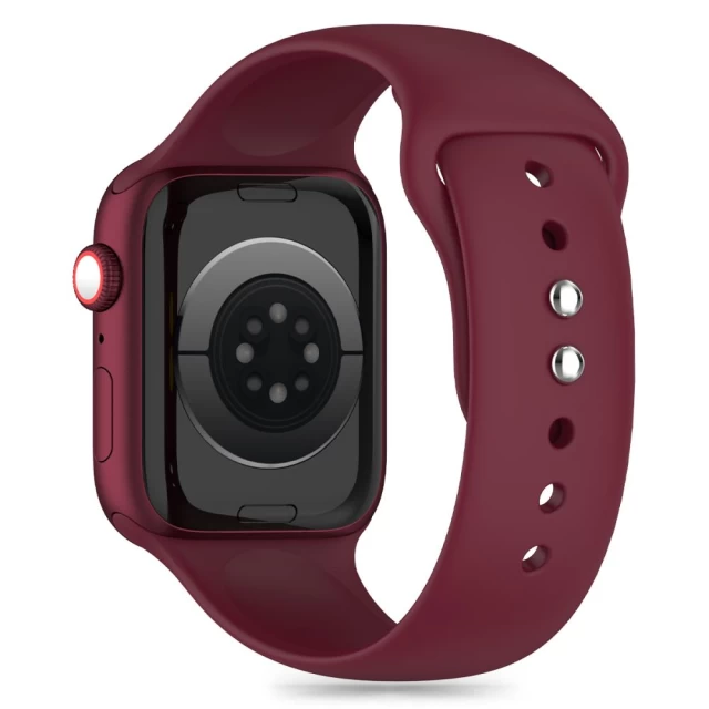 Ремінець Tech-Protect Silicone для Apple Watch 49 | 45 | 44 | 42 mm Mulberry (5906302310050)