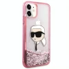 Чохол Karl Lagerfeld Glitter Karl Head для iPhone 11 | XR Pink (KLHCN61LNKHCP)