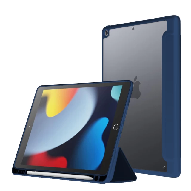 Чехол Basic with Stylus Holder для iPad 7/8 10.2 (2019-2020) | Pro 10.5 (2017) | Air 3 10.5 (2019) Blue (UP174706)