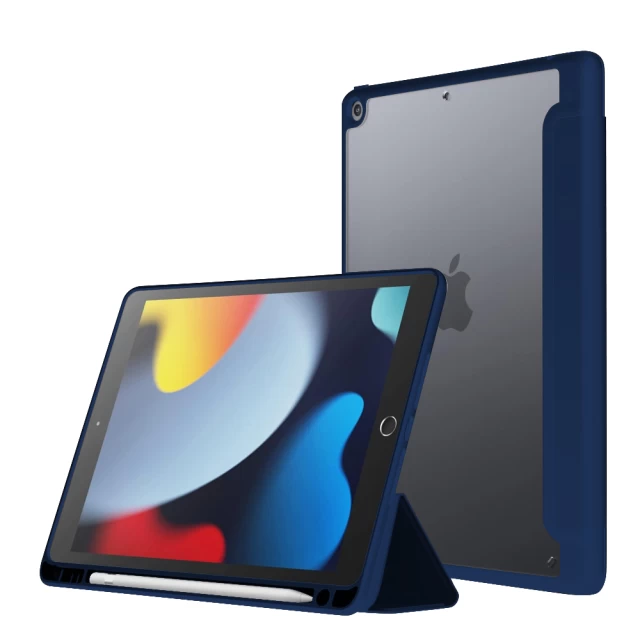 Чохол Basic with Stylus Holder для iPad 7/8 10.2 (2019-2020) | Pro 10.5 (2017) | Air 3 10.5 (2019) Dark Blue (UP174707)