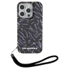 Чохол Karl Lagerfeld IML Zebra Pattern & Cord для iPhone 15 Pro Max Purple (KLHCP15XHZBPKCCU)