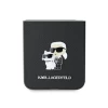 Чохол Karl Lagerfeld Saffiano Karl & Choupette Metal Pin для Samsung Galaxy Flip6 (F741) Black (KLHCZF6SAPKCNPK)