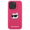 Чехол Karl Lagerfeld Silicone Choupette Head для iPhone 16 Pro Max Fuschia with MagSafe (KLHMP16XSCHPPLF)