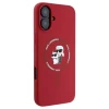 Чохол Karl Lagerfeld Silicone Karl & Choupette Ring для iPhone 16 Red with MagSafe (KLHMP16SSCMKCRHR)