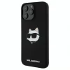 Чехол Karl Lagerfeld Silicone Choupette Head для iPhone 16 Pro Max Black with MagSafe (KLHMP16XSCHPPLK)