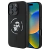 Чохол Karl Lagerfeld Silicone Karl & Choupette Ring для iPhone 16 Pro Max Black with MagSafe (KLHMP16XSCMKCRHK)