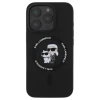 Чехол Karl Lagerfeld Silicone Karl & Choupette Ring для iPhone 16 Pro Max Black with MagSafe (KLHMP16XSCMKCRHK)