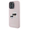 Чохол Karl Lagerfeld Silicone Karl & Choupette Head для iPhone 16 Pro Max Pink with MagSafe (KLHMP16XSKCHPPLP)