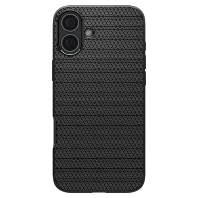 Чехол Spigen Liquid Air для iPhone 16 Matte Black (ACS08194)