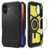 Чохол Spigen Tough Armor для iPhone 16 Black with MagSafe (ACS08216)