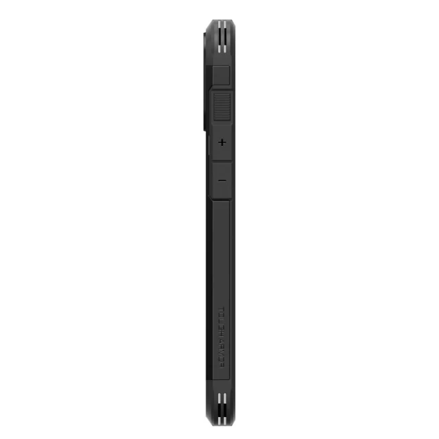 Чохол Spigen Tough Armor для iPhone 16 Black with MagSafe (ACS08216)