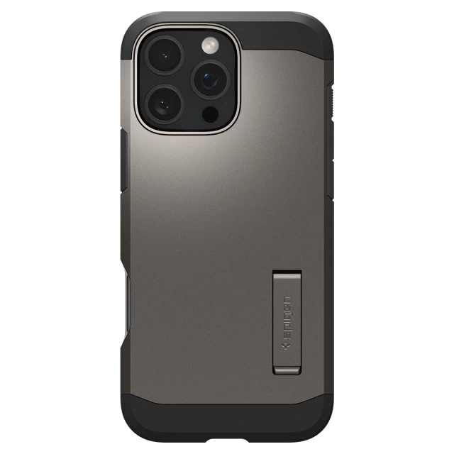 Чехол Spigen Tough Armor для iPhone 16 Pro Max Gunmetal with MagSafe (ACS08012)