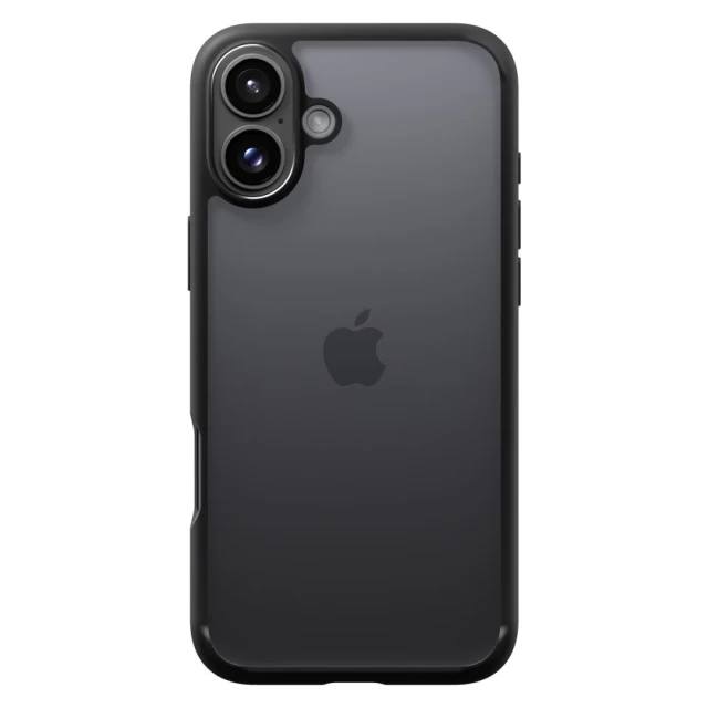 Чехол Spigen Ultra Hybrid для iPhone 16 Matte Black (ACS08201)