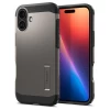 Чехол Spigen Tough Armor для iPhone 16 Gunmetal with MagSafe (ACS08215)