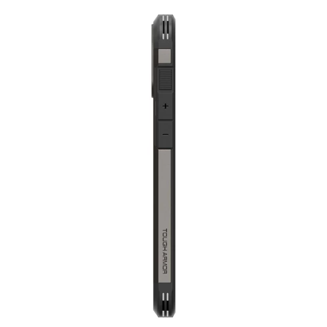 Чехол Spigen Tough Armor для iPhone 16 Gunmetal with MagSafe (ACS08215)