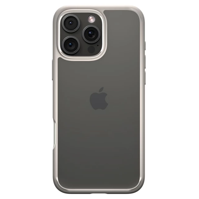 Чехол Spigen Ultra Hybrid для iPhone 16 Pro Natural Titanium (ACS08127)