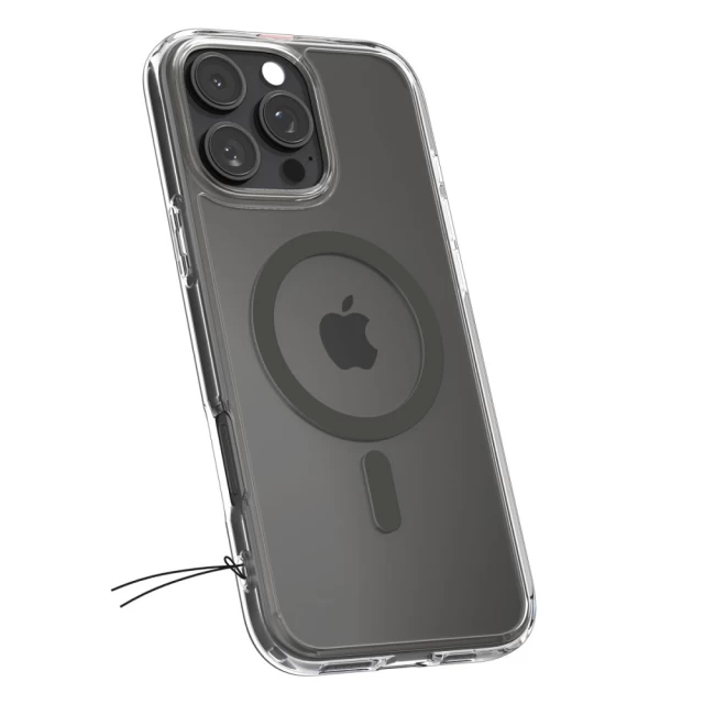 Чехол Spigen Ultra Hybrid для iPhone 16 Pro Graphite with MagSafe (ACS08130)