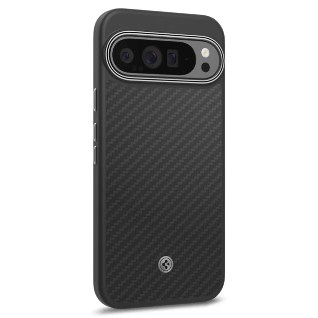 Чехол Spigen Enzo Aramid для Google Pixel 9 Pro XL Matte Black (ACS07734)