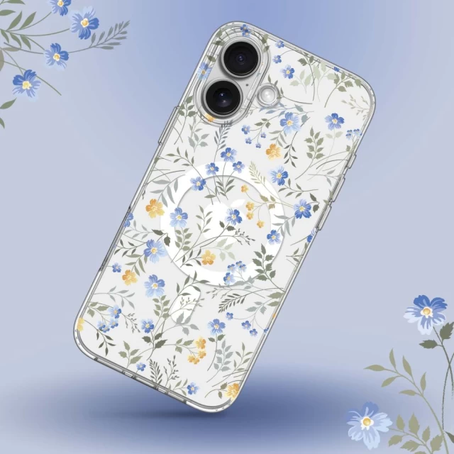 Чехол Tech-Protect Magmood для iPhone 16 Spring Flowers with MagSafe (5906302311507)