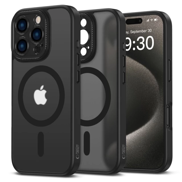 Чехол Tech-Protect MagCam для iPhone 16 Pro Max Matte Black with MagSafe (5906302311699)