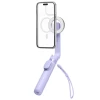 Трипод Spigen S571W Bluetooth Selfie Stick Tripod Lavender with MagSafe (AMP07658)