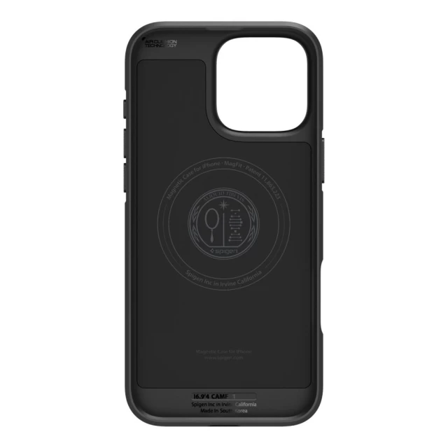 Чехол Spigen Core Armor для iPhone 16 Pro Max Matte Black with MagSafe (ACS08024)