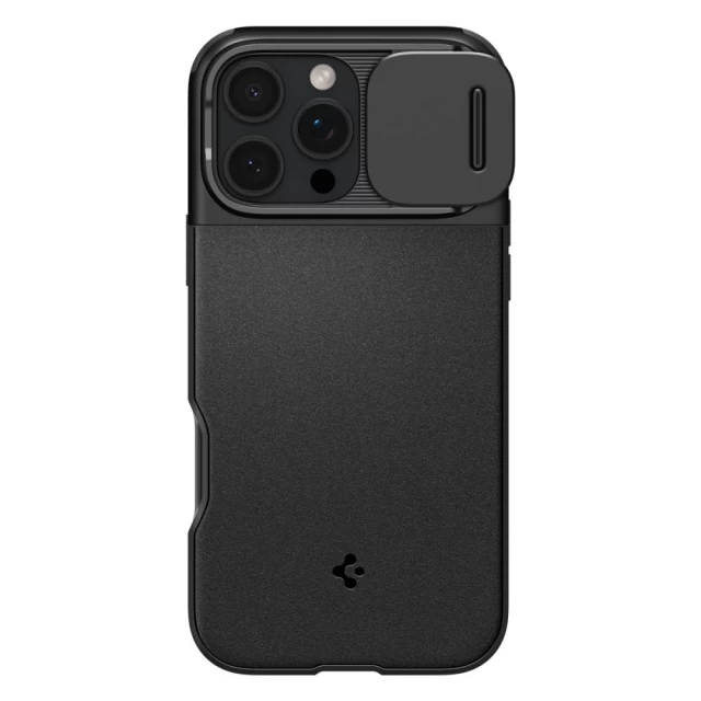 Чохол Spigen Optik Armor для iPhone 16 Pro Black with MagSafe (ACS08149)