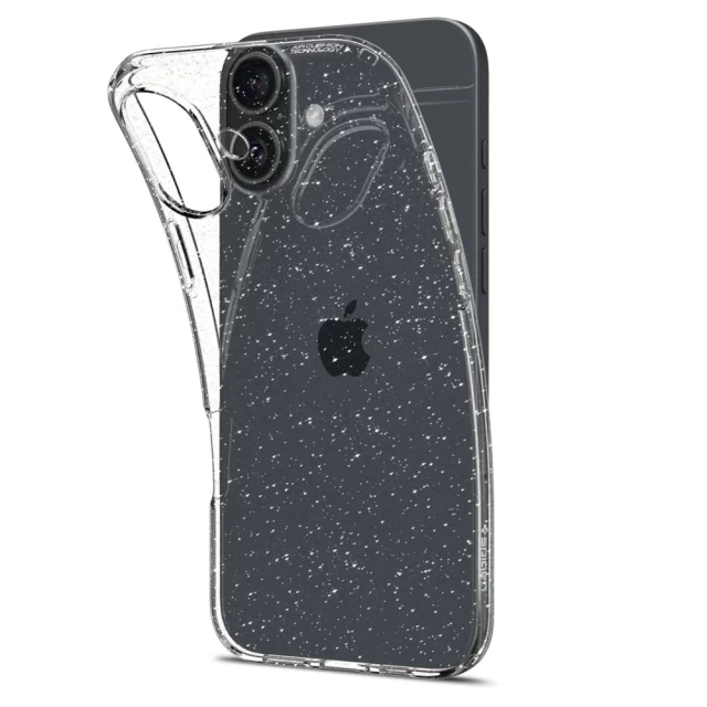 Чехол Spigen Liquid Crystal для iPhone 16 Glitter Crystal (ACS08192)