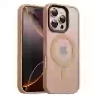 Чохол для iPhone 16 Pro Max WAVE Matte Insane Case with Magnetic Ring Desert Titanium