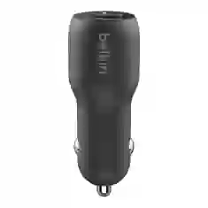 Автомобільний зарядний пристрій Belkin Car Charger 24W Dual USB-A USB-A - MicroUSB 1m Black (CCE002BT1MBK)