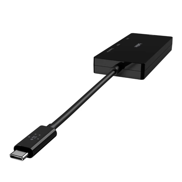 Адаптер Belkin USB-C - HDMI VGA DVI DisplayPort Black (AVC003BTBK)