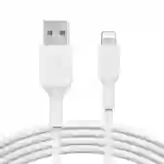 Кабель Belkin USB-A - Lightning PVC White 1m (CAA001BT1MWH)