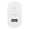 Мережевий зарядний пристрій Belkin 12W USB-A with USB-A to Lightning 1m White (WCA002VF1MWH)