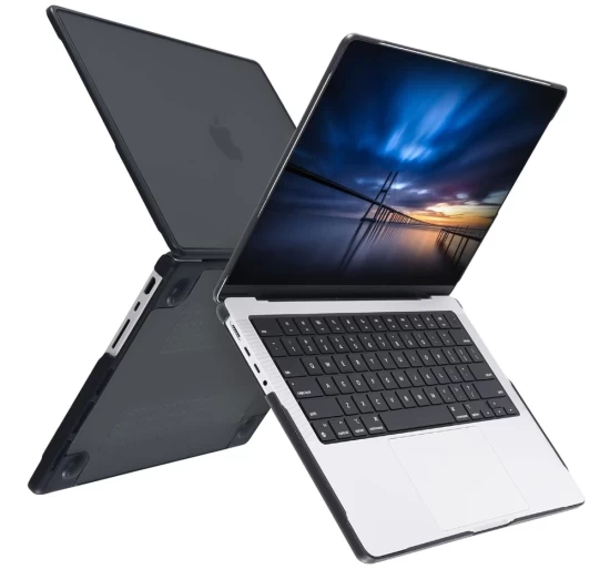 Чехол Upex Edge для MacBook Pro 13.3 M1/M2 (2016-2022) Black/Black (UP2363) - 3