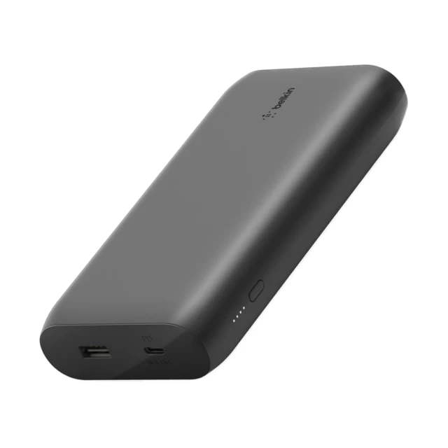 Портативное зарядное устройство Belkin 20000mAh 30W PD USB-A USB-C Black (BPB002BTBK)