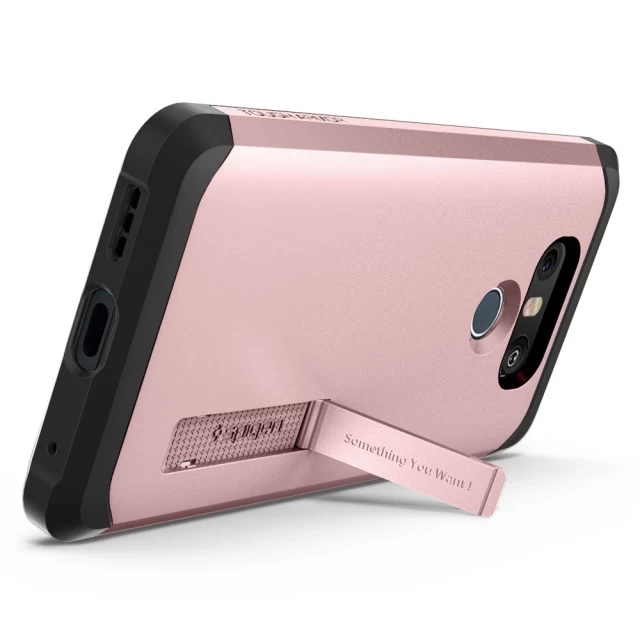 Чехол Spigen Tough Armor для LG G6 Rose Gold (A21CS21365)