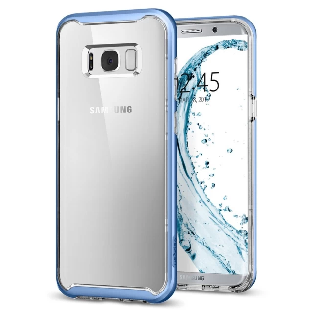 Чехол Spigen Neo Hybrid для Samsung S8 Plus Crystal Blue Coral (571CS21657)