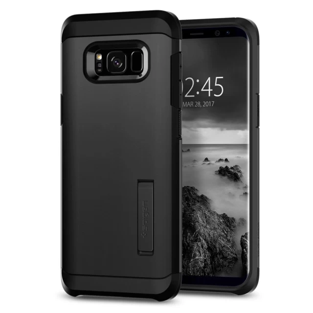 Чехол Spigen Tough Armor для Samsung S8 Black (565CS21643)