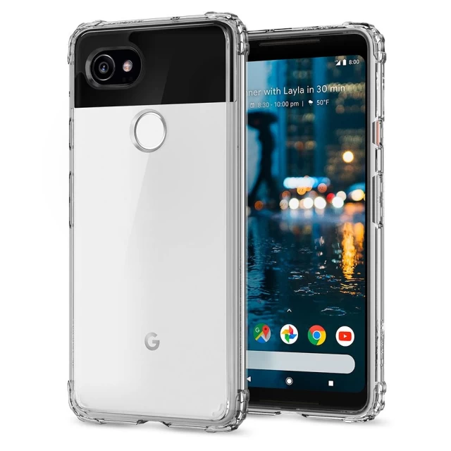 Чохол Spigen Crystal Shell для Google Pixel 2 XL Crystal Clear (F17CS22256)