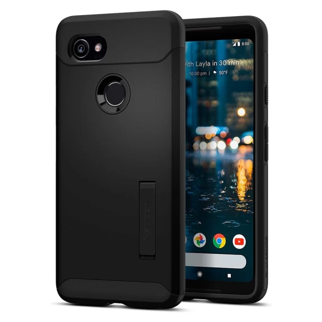 Чохол Spigen Slim Armor для Google Pixel 2 XL Black (F17CS22254)