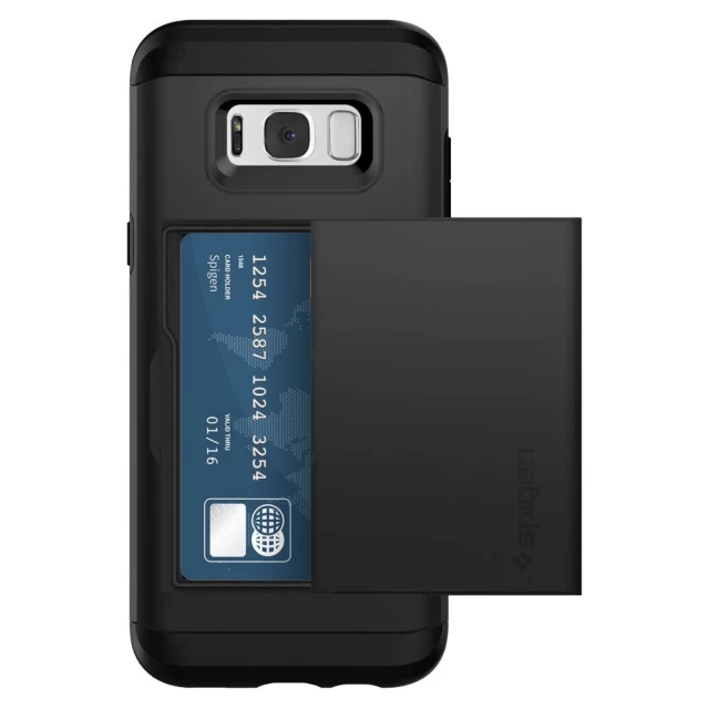 Чехол Spigen Slim Armor CS для Samsung S8 Plus Black (571CS21672)