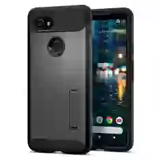 Чехол Spigen для Google Pixel 2 XL Slim Armor Gunmetal (F17CS22255)