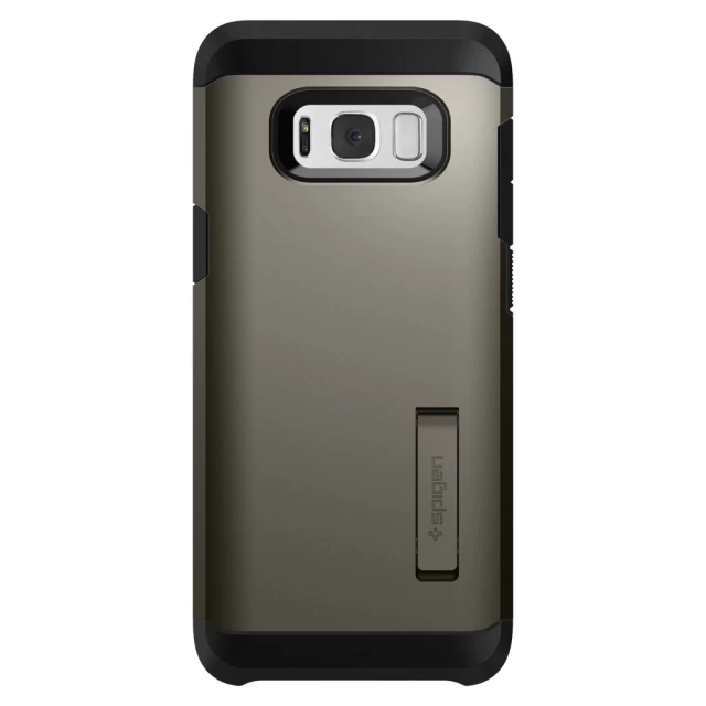 Чехол Spigen Tough Armor для Samsung S8 Plus Gunmetal (571CS21693)